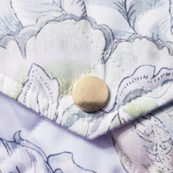 NIKKI JONES Montreal Floral Quilted Hooded Jacket Fully Lined Women's Size Small - Picture 5 of 16